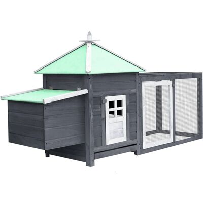 vidaXL Massiivinen kuusipuun kana-aita - Kana-aita vidaXL Massiivinen kuusipuun kana-aita - Kana-aita