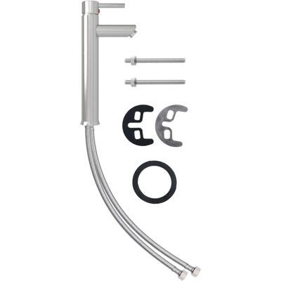 VIDAXL Nova - Robinet lavabo moderne en laiton - 12x30cm VIDAXL Nova - Robinet lavabo moderne en laiton - 12x30cm