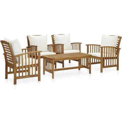VidaXL 3057978 Gartenmöbel-Set - Akazienholz, Vintage Stil VidaXL 3057978 Gartenmöbel-Set - Akazienholz, Vintage Stil