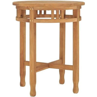 vidaXL Teak Bistro Tisch Ø60x60cm - Outdoor langlebig vidaXL Teak Bistro Tisch Ø60x60cm - Outdoor langlebig