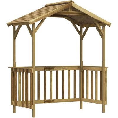 VIDAXL Gartenlagerhaus - 163,5x93x210 cm, Grün, Kiefernholz VIDAXL Gartenlagerhaus - 163,5x93x210 cm, Grün, Kiefernholz