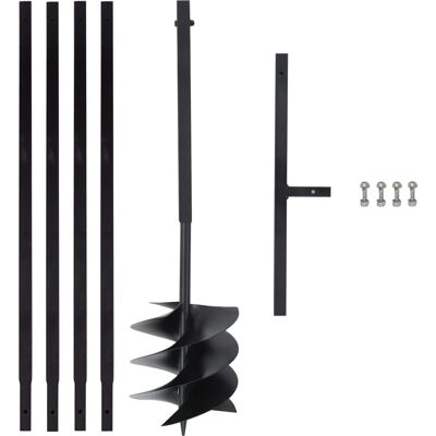 vidaXL Grondboor met Handvat 250 mm - Bodemboor vidaXL Grondboor met Handvat 250 mm - Bodemboor