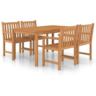 VidaXL Gartenset - Teakholz - Braun VidaXL Gartenset - Teakholz - Braun