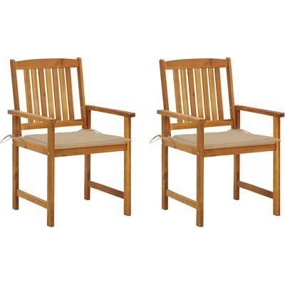 VidaXL 3061174 Gartensessel - Akazienholz, Kissen, Rustik Stil VidaXL 3061174 Gartensessel - Akazienholz, Kissen, Rustik Stil