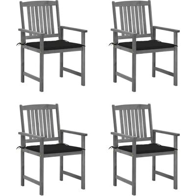 VidaXL 3061236 Gartensessel - Rustikaler Akazienholz, Kissen VidaXL 3061236 Gartensessel - Rustikaler Akazienholz, Kissen