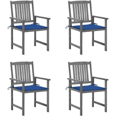 VidaXL 3061242 Outdoor Chair - Rustikales Design, Massiv Akazie, Kissen VidaXL 3061242 Outdoor Chair - Rustikales Design, Massiv Akazie, Kissen