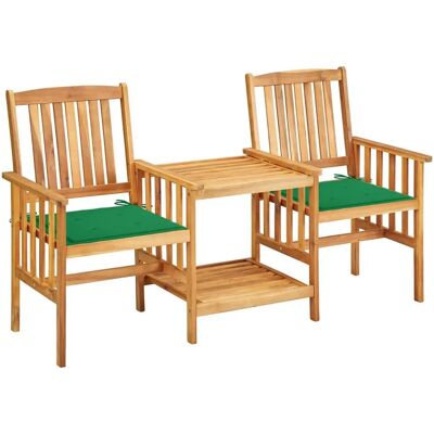 vidaXL outdoor furniture set - Rustikales Holz-Bistro-Set - Gartenmöbel vidaXL outdoor furniture set - Rustikales Holz-Bistro-Set - Gartenmöbel