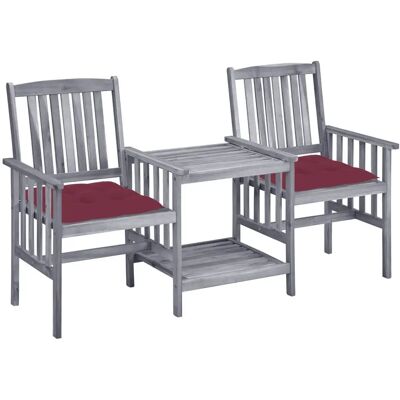 VidaXL Outdoormöbel-Set - Rustik Garten Tisch und Stühle VidaXL Outdoormöbel-Set - Rustik Garten Tisch und Stühle