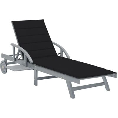 VidaXL Outdoor Lounge Chair mit verstellbarer Rückenlehne und Kissen - Garteneinrichtung VidaXL Outdoor Lounge Chair mit verstellbarer Rückenlehne und Kissen - Garteneinrichtung