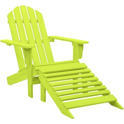 vidaXL Adirondack - grøn vidaXL Adirondack - grøn