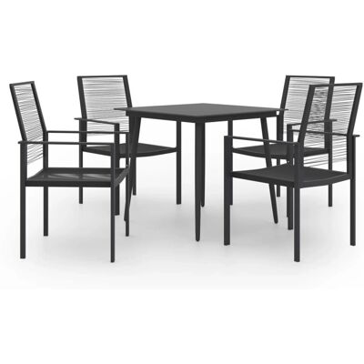 vidaXL Gartentisch- und Stuhlset 5-teilig - Gartentisch- und Stuhlset vidaXL Gartentisch- und Stuhlset 5-teilig - Gartentisch- und Stuhlset