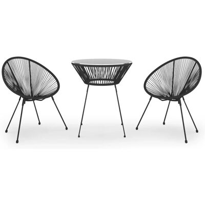 vidaXL 3060279 Gartenmöbel-Set - Gartentisch und Stühle vidaXL 3060279 Gartenmöbel-Set - Gartentisch und Stühle