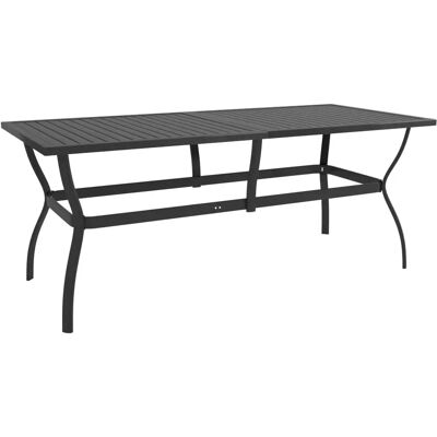 vidaXL - 7-piece Garden Dining Set - Anthracite vidaXL - 7-piece Garden Dining Set - Anthracite