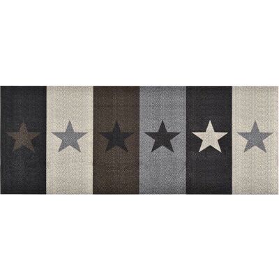 vidaXL Kitchen Floor Mat Washable Star 60x180 cm Multi coloured - Kitchen Floor Mat vidaXL Kitchen Floor Mat Washable Star 60x180 cm Multi coloured - Kitchen Floor Mat
