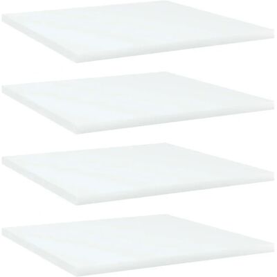 vidaXL Modelo 821009 Estantes para librería blancos - 4 unidades, 40x40x1,5 cm vidaXL Modelo 821009 Estantes para librería blancos - 4 unidades, 40x40x1,5 cm