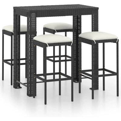 VidaXL Gartengarnitur - Modernes Bar-Set 5 Stück VidaXL Gartengarnitur - Modernes Bar-Set 5 Stück