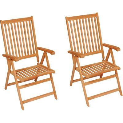 BD Tuinstoelen Set - Teak, Kussens Helder Groen BD Tuinstoelen Set - Teak, Kussens Helder Groen