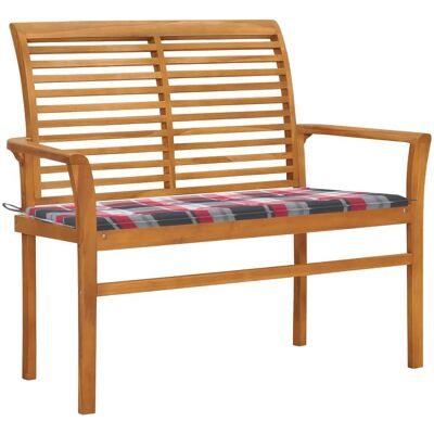vidaXL Gartensitzbank - Teak Holz - 112cm - Gartenmöbel vidaXL Gartensitzbank - Teak Holz - 112cm - Gartenmöbel