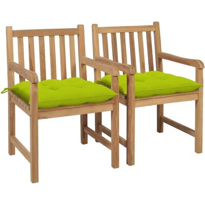 VidaXL Outdoor Stuhl - Robuste Teak-Gartenmöbel VidaXL Outdoor Stuhl - Robuste Teak-Gartenmöbel