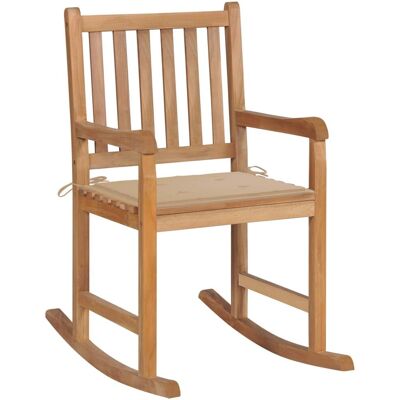VidaXL 3062760 Gartenstuhl Teak Beige - Gartenstuhl VidaXL 3062760 Gartenstuhl Teak Beige - Gartenstuhl