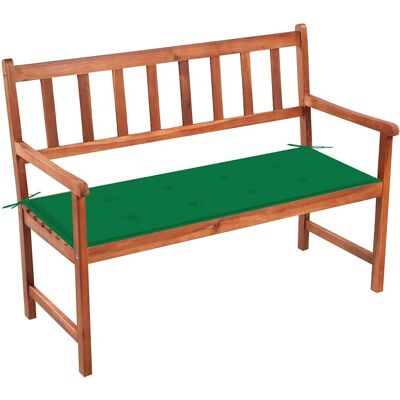 vidaXL Gartenbank - 120 cm Massives Akazienholz - Rustikaler Charme vidaXL Gartenbank - 120 cm Massives Akazienholz - Rustikaler Charme