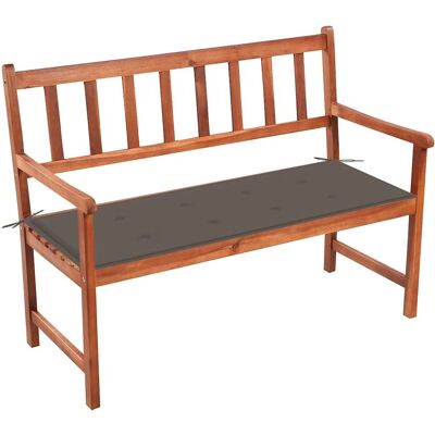 vidaXL Gartenbank mit Kissen - 120 cm vidaXL Gartenbank mit Kissen - 120 cm