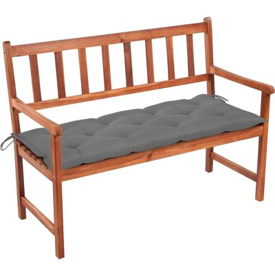 vidaXL Gartentisch mit Auflage - 120 cm Massivholz Akazie Gartentisch vidaXL Gartentisch mit Auflage - 120 cm Massivholz Akazie Gartentisch