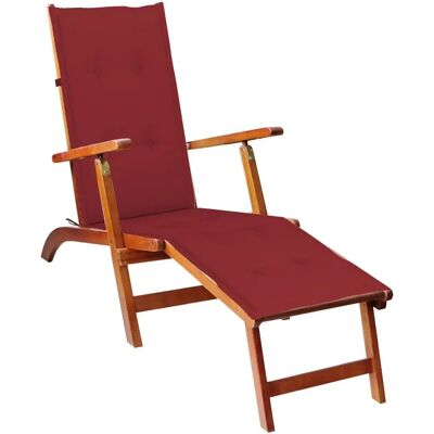 vidaXL Outdoor Chair - Verstellbar, Wetterfest, Rustik Design vidaXL Outdoor Chair - Verstellbar, Wetterfest, Rustik Design