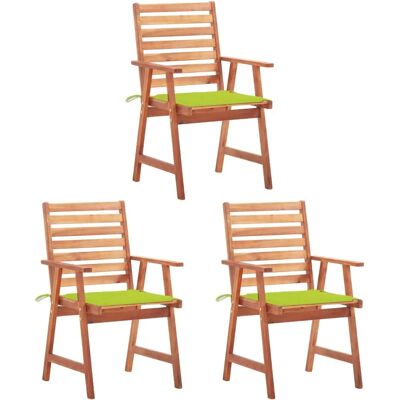 vidaXL Gartensessel - Akazienholz mit Kissen vidaXL Gartensessel - Akazienholz mit Kissen