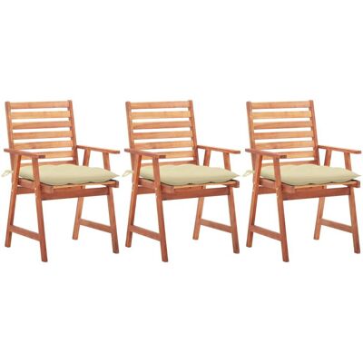 VidaXL Outdoor Chair - Massiv Akazienholz Rustikales Design VidaXL Outdoor Chair - Massiv Akazienholz Rustikales Design