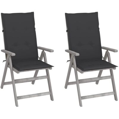 VidaXL 3064698 Außenstuhl - Verstellbarer Holzgartenrecliner VidaXL 3064698 Außenstuhl - Verstellbarer Holzgartenrecliner