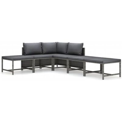 vidaXL 6-tlg. Gartenmöbelset - Lounge-Set vidaXL 6-tlg. Gartenmöbelset - Lounge-Set