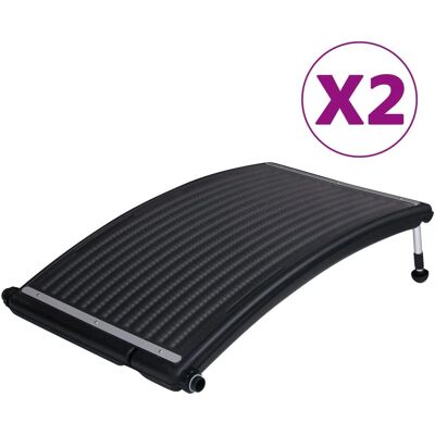 vidaXL Paneles solares curvos para piscina 2 uds - Tipo de piscina vidaXL Paneles solares curvos para piscina 2 uds - Tipo de piscina