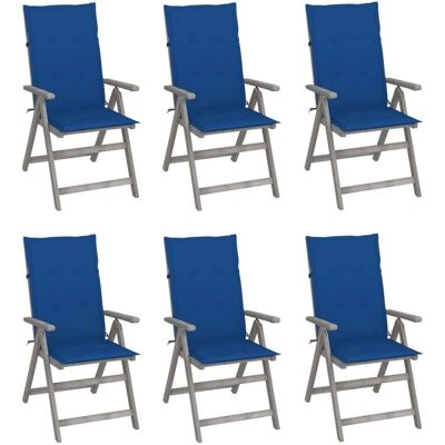 Vida XL - vidaXL Havebænke? (Gardensstole) - Akacie - 6 stk - Haveborde Vida XL - vidaXL Havebænke? (Gardensstole) - Akacie - 6 stk - Haveborde