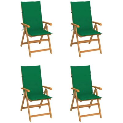 VidaXL Gartensessel - Verstellbarer Teakholz-Relaxstuhl VidaXL Gartensessel - Verstellbarer Teakholz-Relaxstuhl