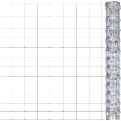 vidaXL Cerca de jardín de acero galvanizado 50x1.25 m Plata Cercado exterior - Cerca de jardín vidaXL Cerca de jardín de acero galvanizado 50x1.25 m Plata Cercado exterior - Cerca de jardín