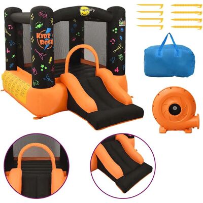 Happy Hop Oppusteligt springkasteel - Flerefarvet - 210x280x170 cm Happy Hop Oppusteligt springkasteel - Flerefarvet - 210x280x170 cm