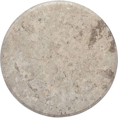 vidaXL Table Top Grey Ø50x2,5 cm Marble vidaXL Table Top Grey Ø50x2,5 cm Marble