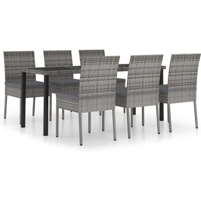 vidaXL 651759 Gartenmöbel-Set - Wetterfestes PE Rattan vidaXL 651759 Gartenmöbel-Set - Wetterfestes PE Rattan