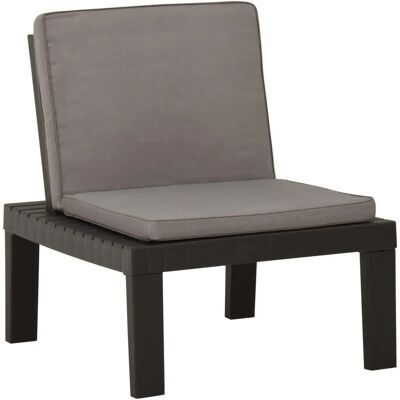 vidaXL 315847 Gartenstuhl - Lounge - Grau vidaXL 315847 Gartenstuhl - Lounge - Grau