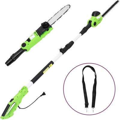 vidaXL 2-in-1 Teleskopischer Stangensäge/Heckenschere - Kettensäge und Heckenschneider vidaXL 2-in-1 Teleskopischer Stangensäge/Heckenschere - Kettensäge und Heckenschneider