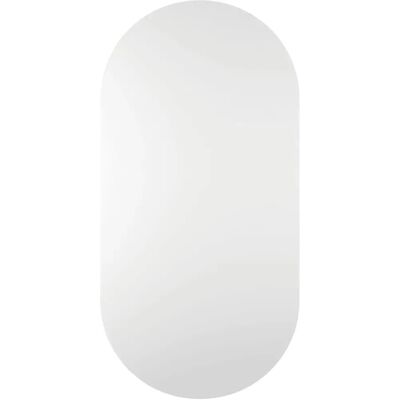 vidaXL Hvid 100x50 cm spejl - Vægdekoration vidaXL Hvid 100x50 cm spejl - Vægdekoration