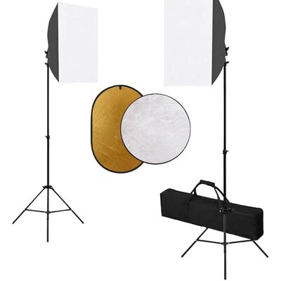 vidaXL Fotostudio-Set - Softbox-Lichter & Reflektoren vidaXL Fotostudio-Set - Softbox-Lichter & Reflektoren