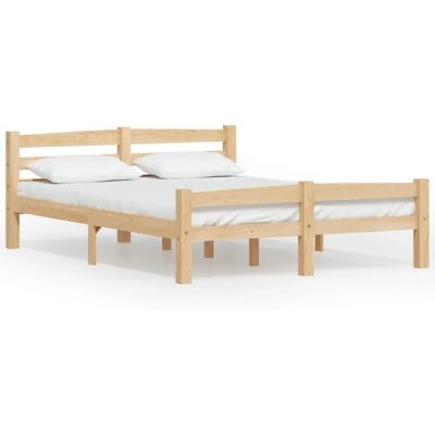 vidaXL Bettgestell 120x200 cm Holz - Bett Typ vidaXL Bettgestell 120x200 cm Holz - Bett Typ