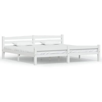 vidaXL 322068 Bettgestell - Moderner Holzrahmen für 90x200 cm Matratze vidaXL 322068 Bettgestell - Moderner Holzrahmen für 90x200 cm Matratze