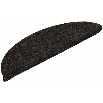 vidaXL 5x Tapis d'Escalier Autoadhésifs Marron Foncé - Tapis d'Escalier vidaXL 5x Tapis d'Escalier Autoadhésifs Marron Foncé - Tapis d'Escalier