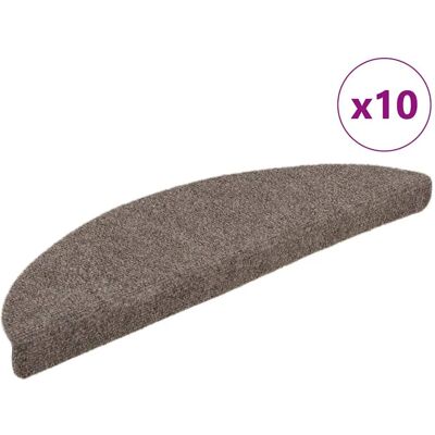 vidaXL Selbstklebende Treppenteppiche 10 Stück Beige 56x17x3 cm Nadelvlies - Treppenteppiche vidaXL Selbstklebende Treppenteppiche 10 Stück Beige 56x17x3 cm Nadelvlies - Treppenteppiche