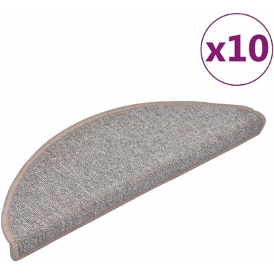 vidaXL Trapmatten 65x24x4 cm Lichtbruin - Type trap vidaXL Trapmatten 65x24x4 cm Lichtbruin - Type trap