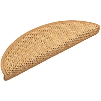 vidaXL 15x Selbstklebende Treppenteppiche Sisal-Look Orange - Treppenteppiche vidaXL 15x Selbstklebende Treppenteppiche Sisal-Look Orange - Treppenteppiche