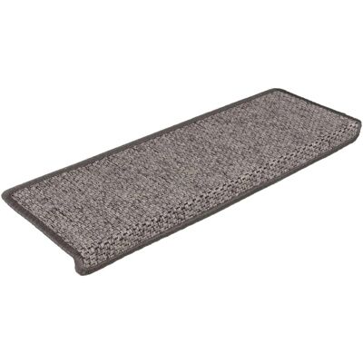 vidaXL Tapis d'Escaliers Auto-adhésifs Sisal - 15 pcs - Gris & Beige - Protecteurs d'Escaliers - Publicité vidaXL Tapis d'Escaliers Auto-adhésifs Sisal - 15 pcs - Gris & Beige - Protecteurs d'Escaliers - Publicité